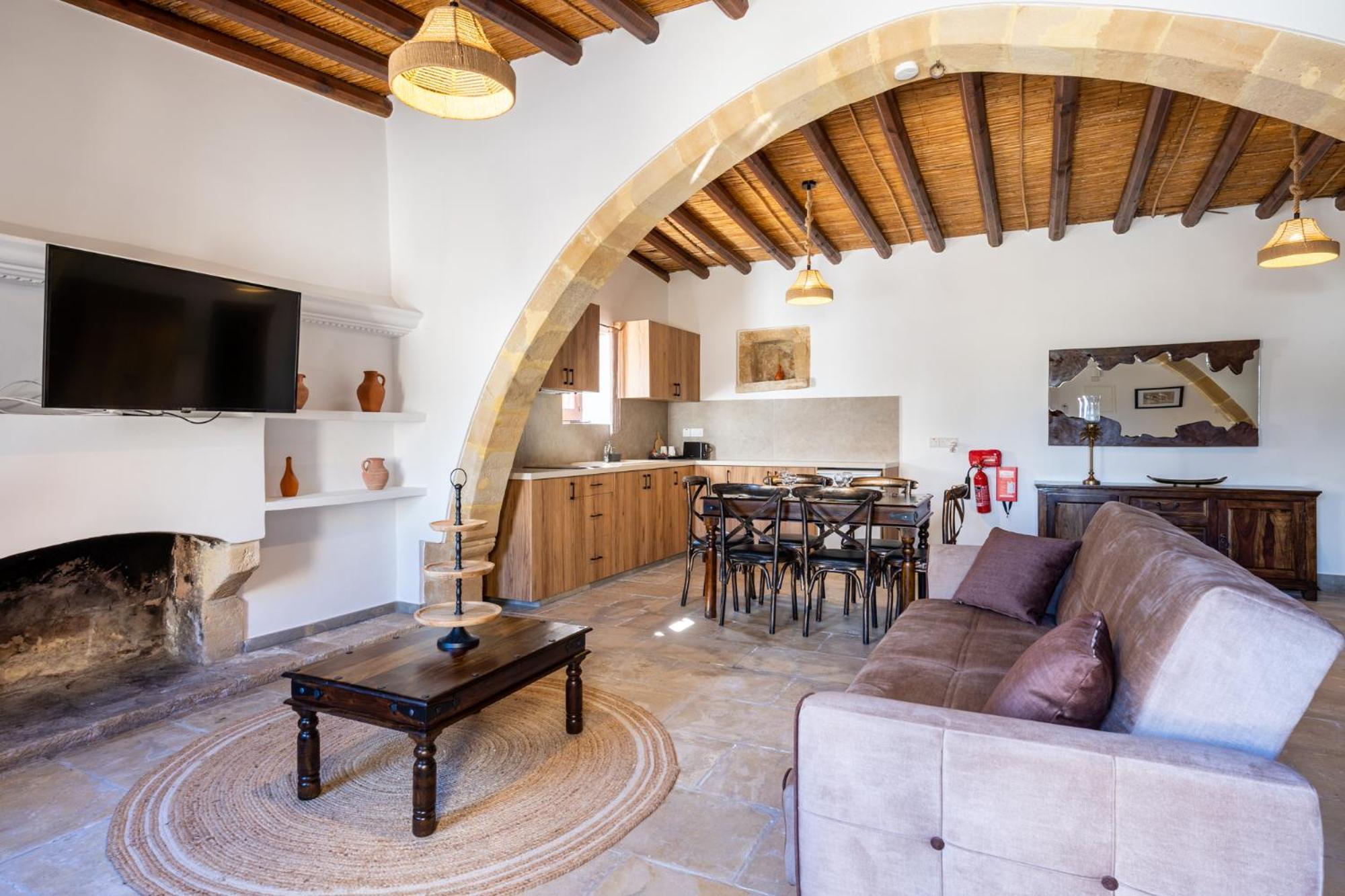 Stone Court Boutique Studios Miliou Dış mekan fotoğraf